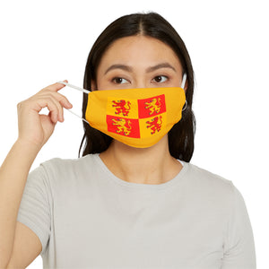 Owain Glyndwr Flag Sq Reusable Face Cover Snug-Fit