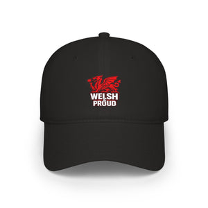 Welsh And Proud Baseball Cap — Welsh Dragon Hat