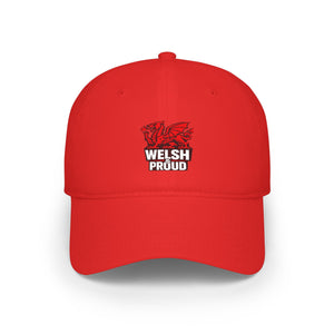 Welsh And Proud Baseball Cap — Welsh Dragon Hat