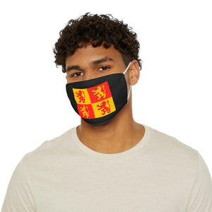 Owain Glyndwr Flag Sq Reusable Face Cover Snug-Fit Black