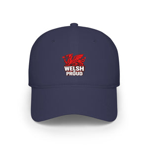 Welsh And Proud Baseball Cap — Welsh Dragon Hat