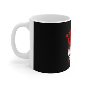Welsh & Proud Mug  - 11oz Black