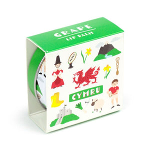 Welsh Dragon Cymru Lip Balm in a Tin