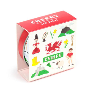 Welsh Dragon Cymru Lip Balm in a Tin