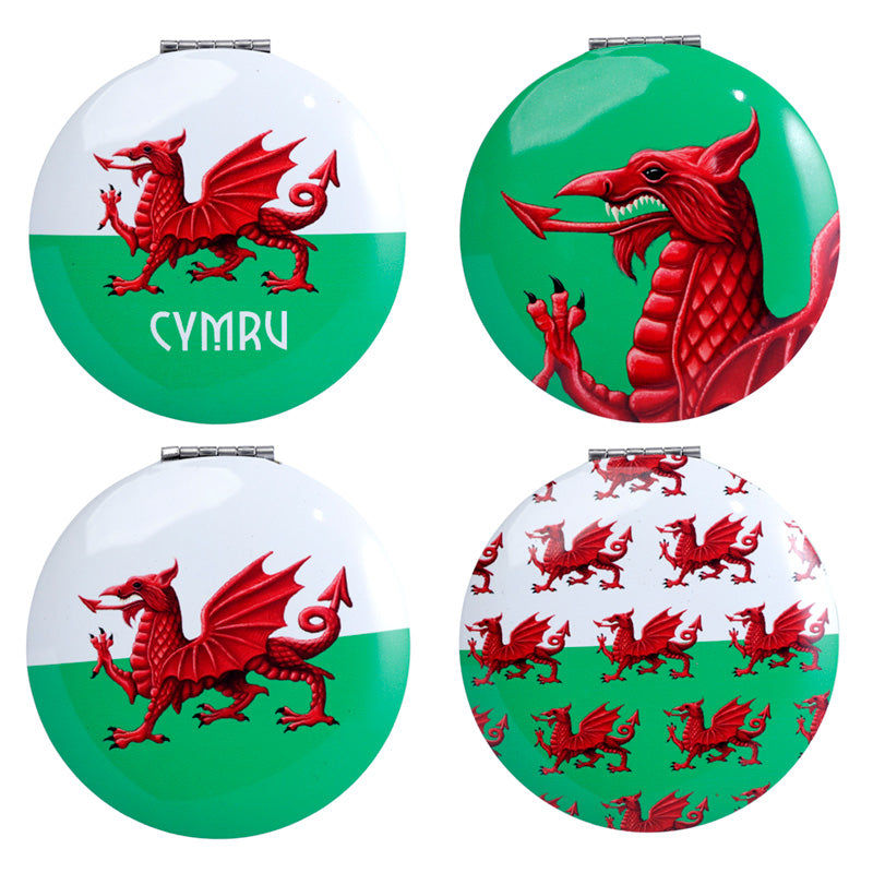 Wales Cymru Compact Mirror