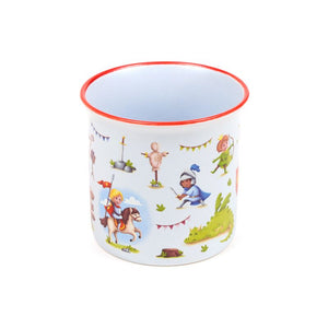 Knights & Dragons Porcelain Fine Rimmed Mug