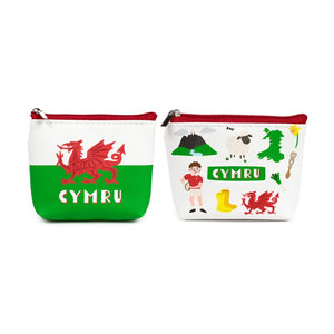 Welsh Dragon Cymru Multipurpose PVC Purse