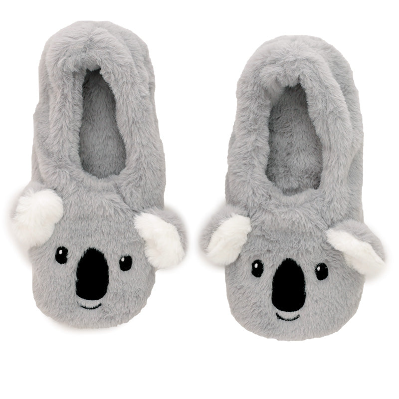 Koala Microwavable Heat Wheat Pack Slippers