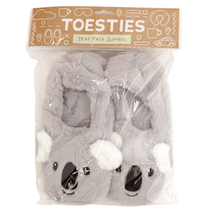 Koala Microwavable Heat Wheat Pack Slippers