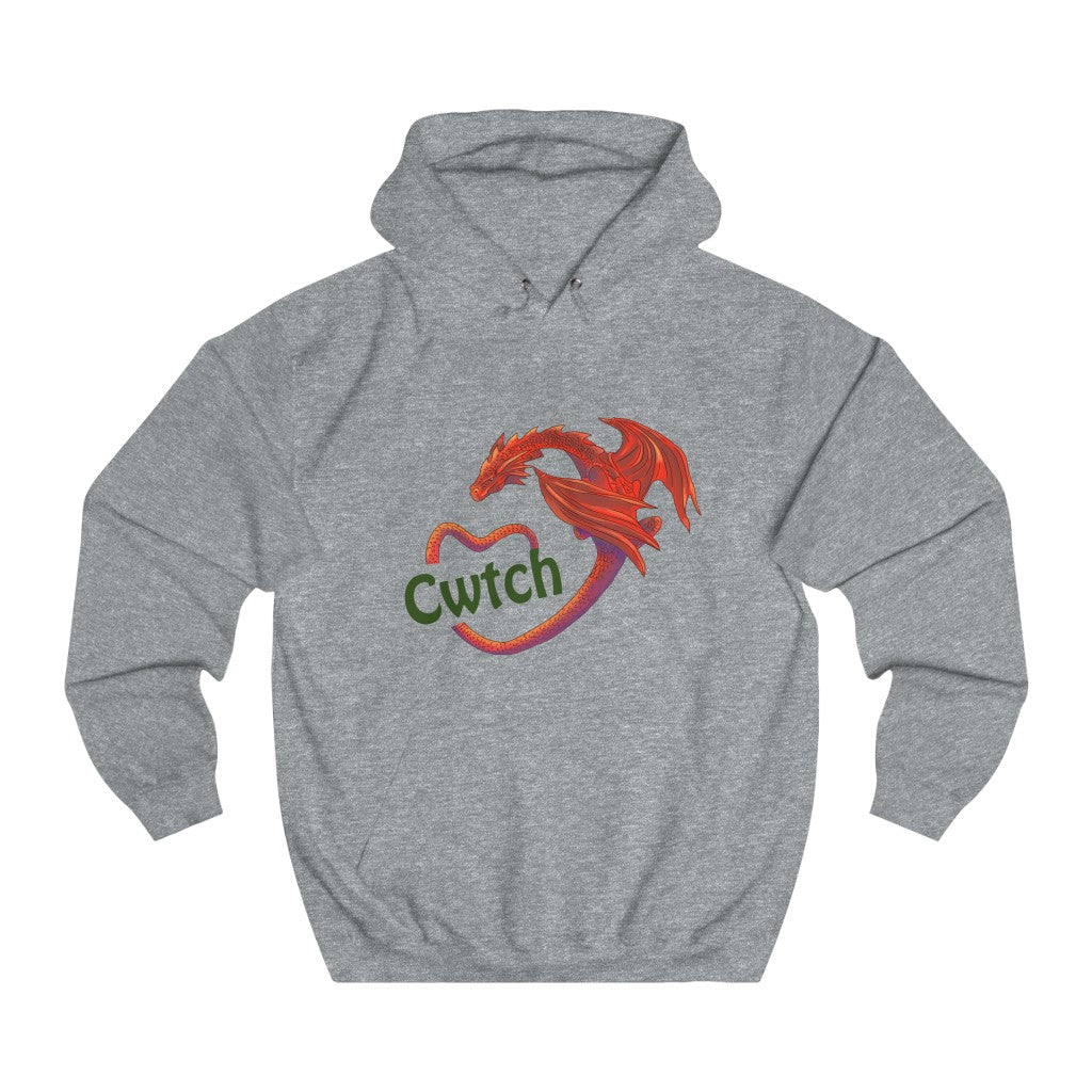 Cwtch Red Dragon Unisex Welsh Hoodies