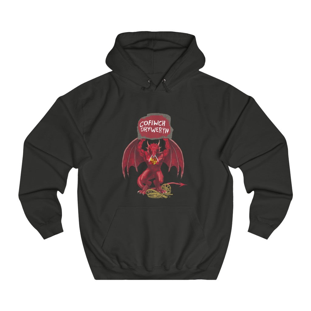 Cofiwch Dryweryn Capel Celyn Unisex Cymraeg Hoodies