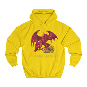 The Welsh Dragon Unisex Hoodies cymraeg