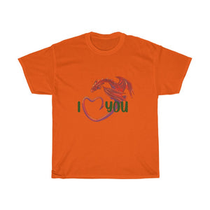 Welsh Dragon I Love You Unisex T-shirt