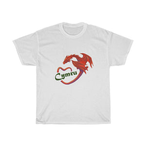 Cymru Love Red Dragon Unisex T-shirt