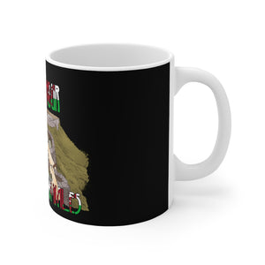 Rush Hour in Wales Mug 11oz Black