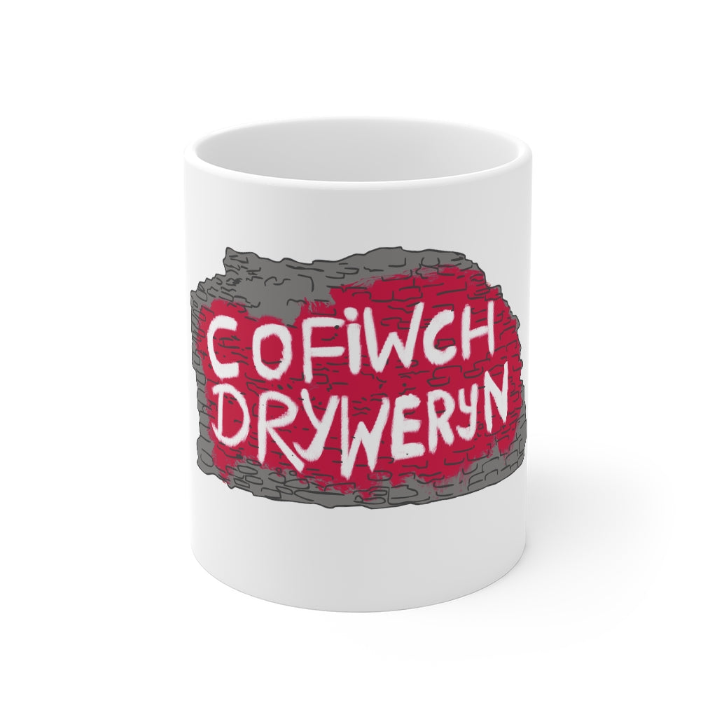 Cofiwch Dryweryn Mug 11oz White