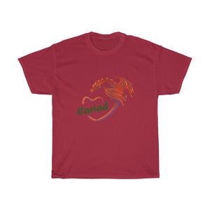 Cariad Love Red Dragon Unisex T-shirt