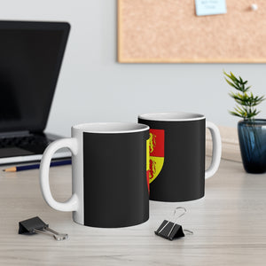 Owain Glyndwr Flag welsh cymraeg Ov Traveller Mug 11oz Black