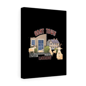 Goat Town Llandudno Stretched Canvas