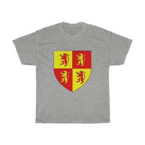 Owain Glyndwr Flag Ov  Unisex Heavy Cotton Tee cymraeg welsh