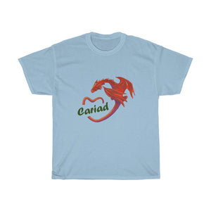 Cariad Love Red Dragon Unisex T-shirt