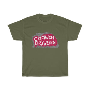 Cofiwch Dryweryn Unisex T-shirt cymraeg