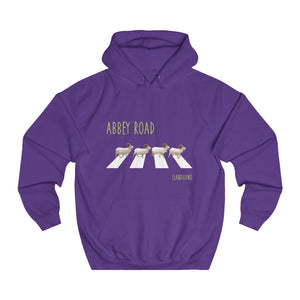 Abbey Road Llandudno Goat Unisex Hoodies Cymraeg