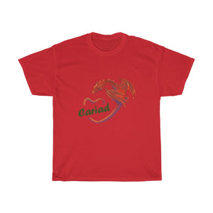 Cariad Love Red Dragon Unisex T-shirt