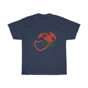 Welsh Dragon I Love You Unisex T-shirt