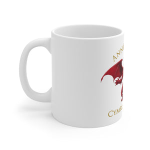 Annibyniaeth Cymru Am Byth Mug 11oz White