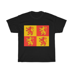 Owain Glyndwr Flag Unisex Heavy Cotton Tee cymraeg welsh