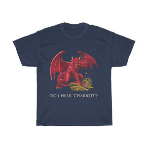 Cymraeg Welsh Dragon Unisex Heavy Cotton Tee