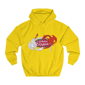 Cofiwch Dryweryn Dragon Unisex Cymraeg Hoodies