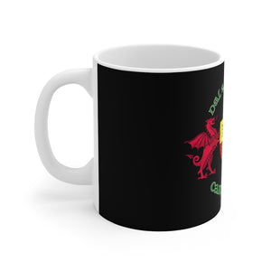 Dal ar y Cyfle Carpe Diem Mug 11oz Black