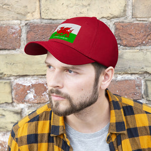 Welsh Flag Cymru am Byth Unisex Twill Hat