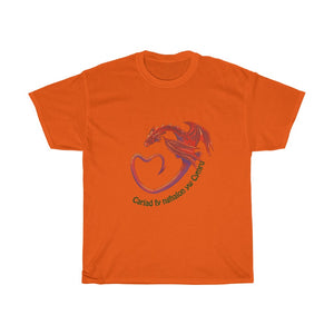 Cariad fy nghalon yw Cymru Unisex T-shirt