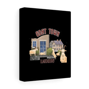 Goat Town Llandudno Stretched Canvas