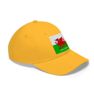 Welsh Flag Cymru am Byth Unisex Twill Hat