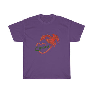 Cymru Love Red Dragon Unisex T-shirt