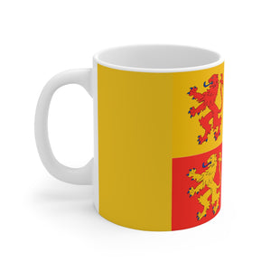 Owain Glyndwr Flag Traveller Mug 11oz cymraeg welsh