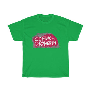 Cofiwch Dryweryn Unisex T-shirt cymraeg