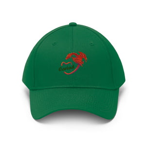 Cariad Love Red Dragon Unisex Twill Hat