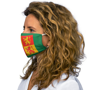 Owain Glyndwr Flag Sq Reusable Face Cover Snug-Fit Green