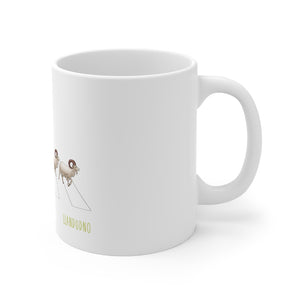 Abbey Road Llandudno Goats Mug 11oz White