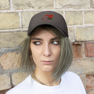 Welsh Dragon I Love You Unisex Twill Hat