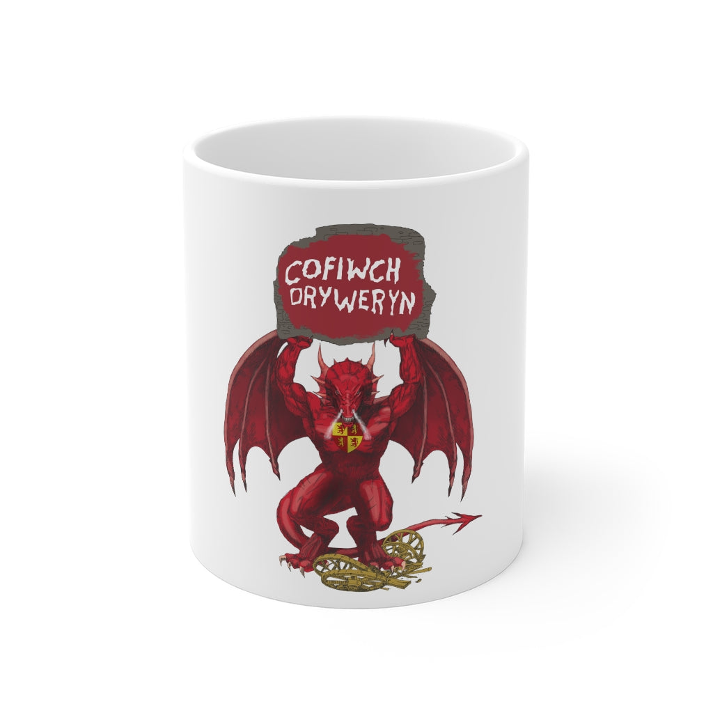 Cofiwch Dryweryn Capel Celyn Mug 11oz White