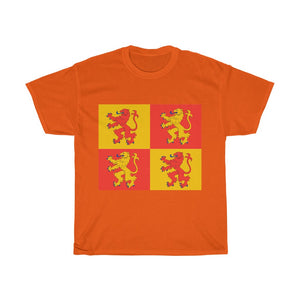 Owain Glyndwr Flag Unisex Heavy Cotton Tee cymraeg welsh