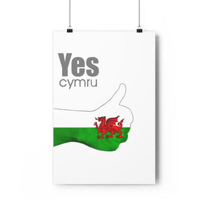 Yes Cymru Premium Poster