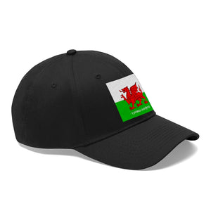 Welsh Flag Cymru am Byth Unisex Twill Hat