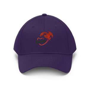 Cariad Love Red Dragon Unisex Twill Hat